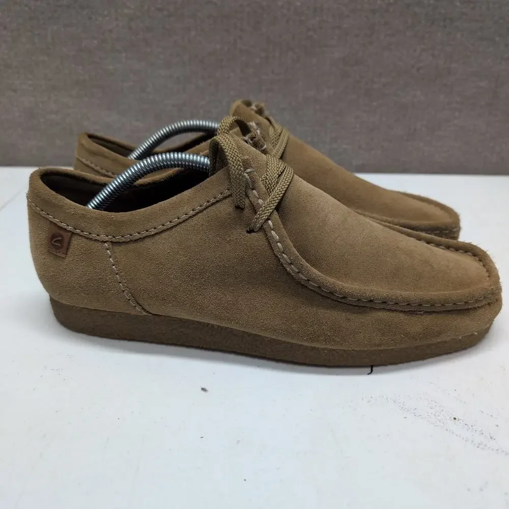 Clarks Shacre II Run Wallabees Men's Size 10 Dark Sand Suede